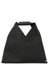 Mm6 Maison Margiela Mm6 By Maison Margiela Triangular Silhouette Mini Bag With Distinctive Handle In Black
