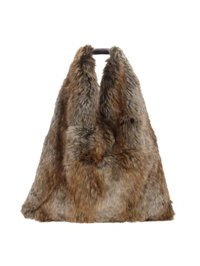 Mm6 Maison Margiela 'japanese' Handbag In Brown