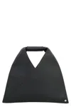 Mm6 Maison Margiela Japanese Leather Mini-handbag In Black