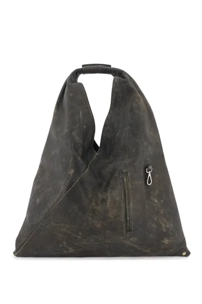 Mm6 Maison Margiela Japanese Medium Bag In Black