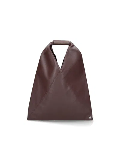 Mm6 Maison Margiela 'japanese' Medium Tote Bag In Brown