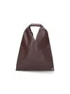 Mm6 Maison Margiela Japanese Medium Tote Bag In Brown