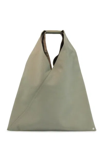 Mm6 Maison Margiela Japanese Small Tote Bag In Grey