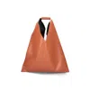 Mm6 Maison Margiela Adobe Brown Japanese Bag Classic Medium Bag In Orange