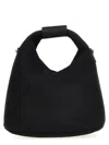 Mm6 Maison Margiela Japanese Mesh Crossbody Bag In Black