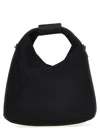 Mm6 Maison Margiela Japanese Mesh Crossbody Bag In Black