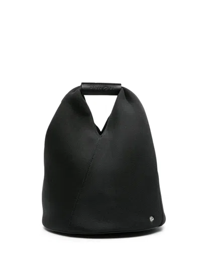 Mm6 Maison Margiela Japanese Mesh Tote Bag In Black