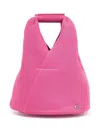 Mm6 Maison Margiela Japanese Mesh Tote Bag In Pink
