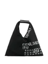 Mm6 Maison Margiela Mini Classic Japanese Established-print Top-handle Bag