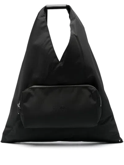 Mm6 Maison Margiela Japanese Pocket Bags In T8013 Black