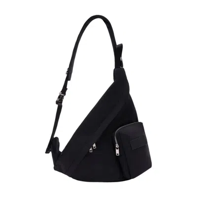 Mm6 Maison Margiela Japanese Sling Crossbody In Black