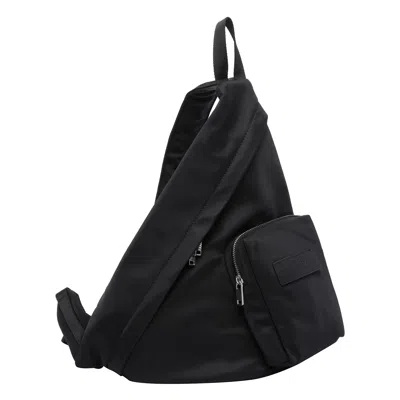 Mm6 Maison Margiela Japanese Sling Shoulder Bag In Black