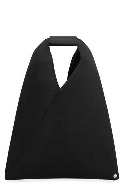 MM6 MAISON MARGIELA MM6 MAISON MARGIELA  JAPANESE SMALL BLACK BAG IN MESH