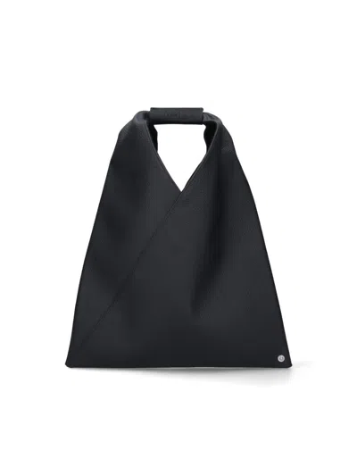 Mm6 Maison Margiela Japanese Small Handbag In Black
