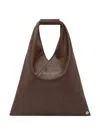 Mm6 Maison Margiela Japanese Small Handbag In Brown