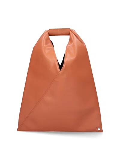 Mm6 Maison Margiela 'japanese' Small Tote Bag In Orange