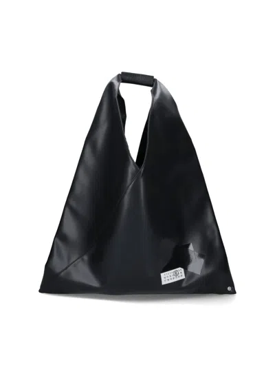 Mm6 Maison Margiela Japanese Tote Bag In Black