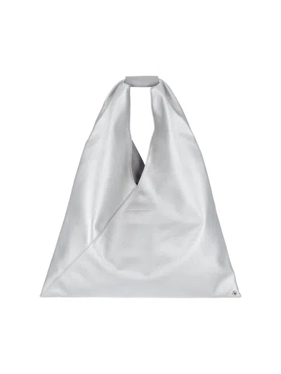 Mm6 Maison Margiela Tote Bag "japanese" In Metallic