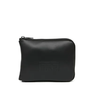 Mm6 Maison Margiela Japanese Wallet And Bag In Black