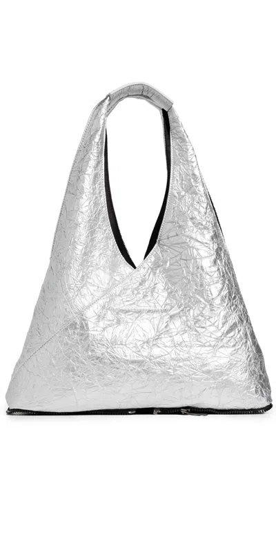 Mm6 Maison Margiela Japanese Zip Around Pouch Black/silver In Multi