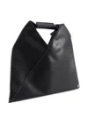 Mm6 Maison Margiela Japonese Logo Handle Mini Tote Bag In Black