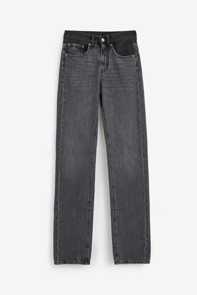 Mm6 Maison Margiela Jeans In 961 Grey/black