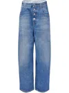 Mm6 Maison Margiela Mm6 By Maison Margiela Button-up Straight Jeans