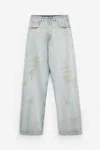Mm6 Maison Margiela 5 Pocket Jeans In Blue