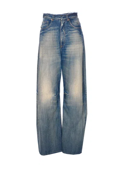 Mm6 Maison Margiela Jeans In Blue