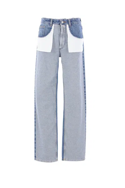 Mm6 Maison Margiela Jeans In Blue