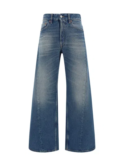 Mm6 Maison Margiela Jeans In Blue