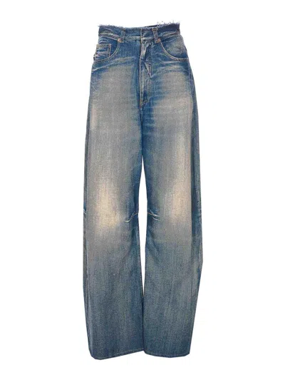 Mm6 Maison Margiela Denim Jeans In Blue