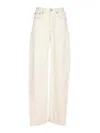 Mm6 Maison Margiela Jeans In White