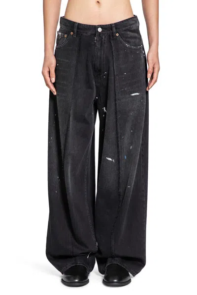 Mm6 Maison Margiela Jeans In Gray