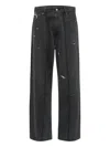 Mm6 Maison Margiela Jeans Mm6 In Burgundy