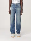 Mm6 Maison Margiela Logo-patch Jeans In Blue
