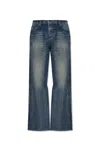 Mm6 Maison Margiela Denim Wide-leg Jeans In Blue