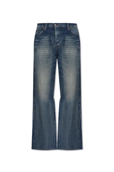 MM6 MAISON MARGIELA MM6 MAISON MARGIELA JEANS WITH A `VINTAGE` EFFECT