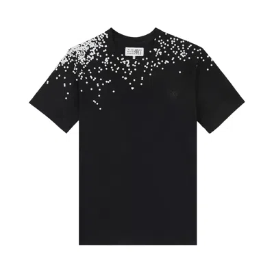 Pre-owned Mm6 Maison Margiela Jersey T-shirt 'black' | Men's Size S