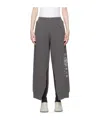 Mm6 Maison Margiela Jersey Track Pants In Black