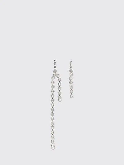 Mm6 Maison Margiela Jewel Woman  In Silver