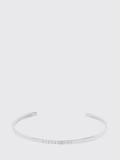 Mm6 Maison Margiela Maison Margiela Mm6 Minimal Numeric Bracelet In Silver