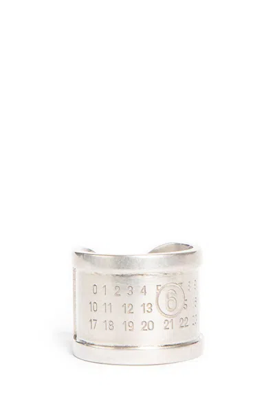 Mm6 Maison Margiela Jewellery In Silver