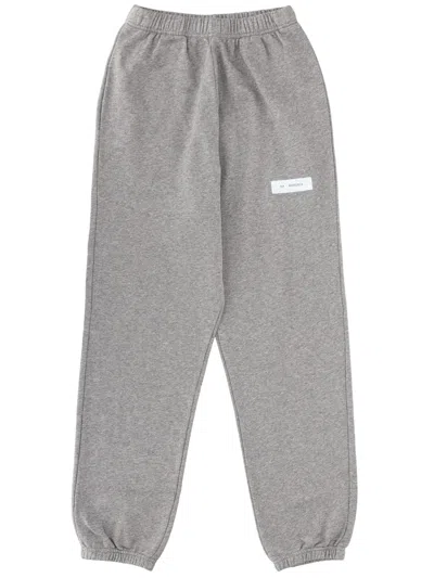 Mm6 Maison Margiela Women Grey Sweatshirt Joggers In Gold