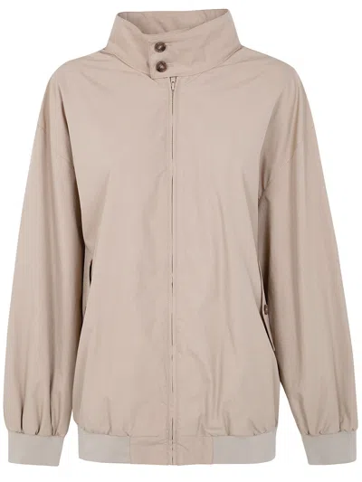 Mm6 Maison Margiela Kaban Sport Jacket In Brown