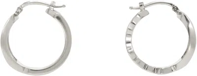 Mm6 Maison Margiela Key Earrings In Gold