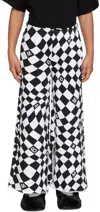 Mm6 Maison Margiela Check-print Wide-leg Trousers In M6c01