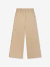 Mm6 Maison Margiela Kids Culotte Trousers In Beige