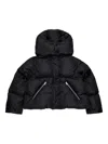 Mm6 Maison Margiela Kids Jacket With Numbers Print In Black