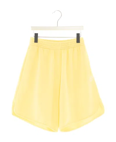 Mm6 Maison Margiela Kids Logo Printed Shorts In Nude